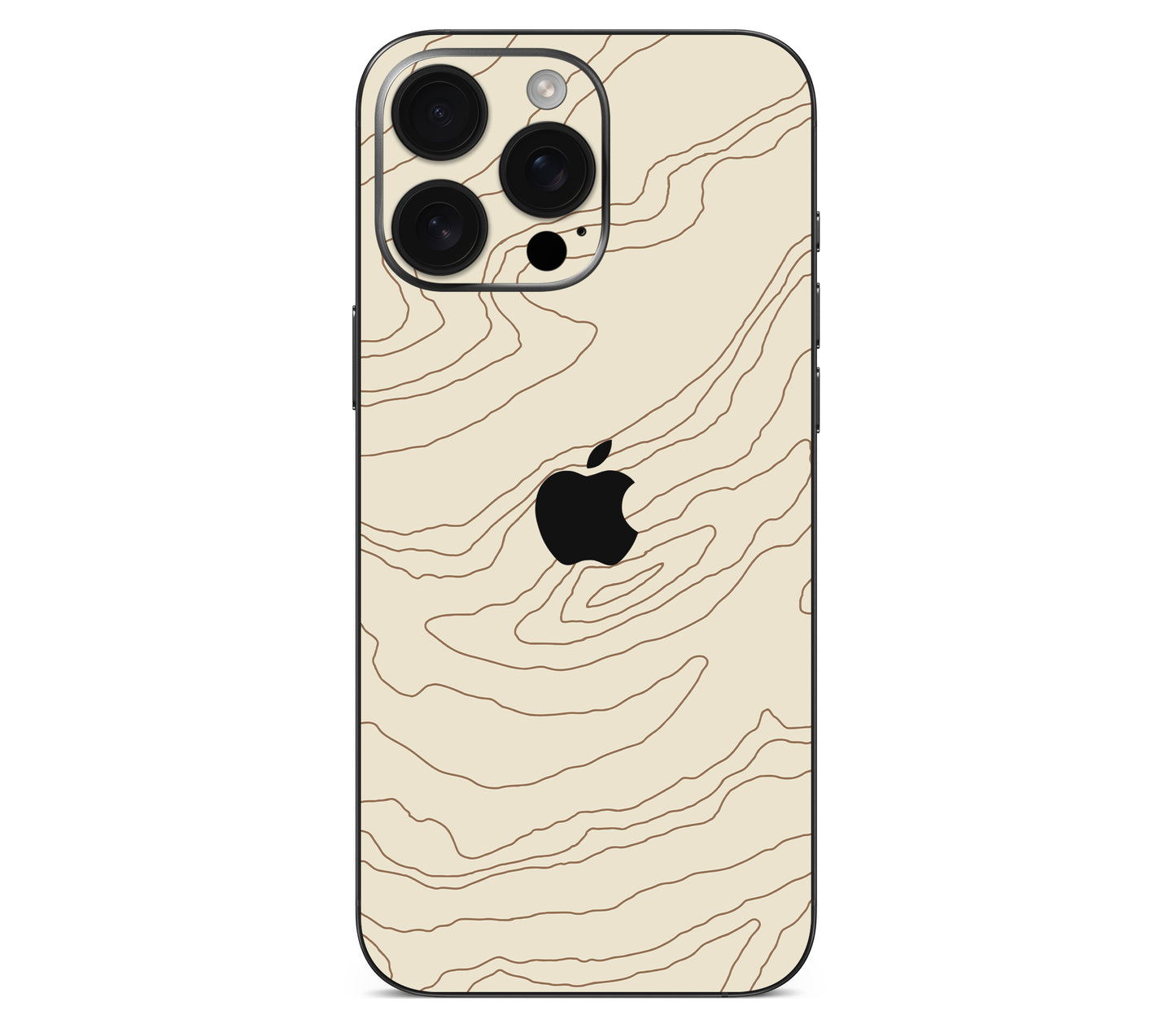 iPhone 16 Pro skin, Dune, back skin with logo cutout