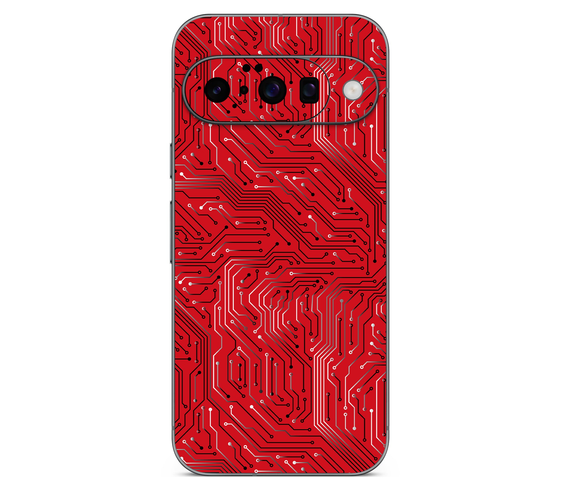 Google Pixel 10 skin, REDLINE, full wrap skin