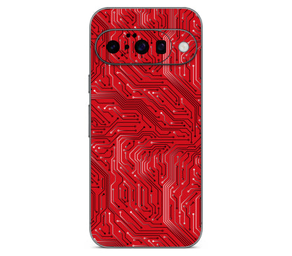 Google Pixel 11 skin, REDLINE, full wrap skin