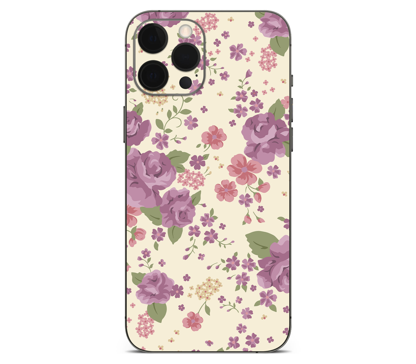 iPhone 12 Pro Max skin, Lilac, back skin without logo cutout