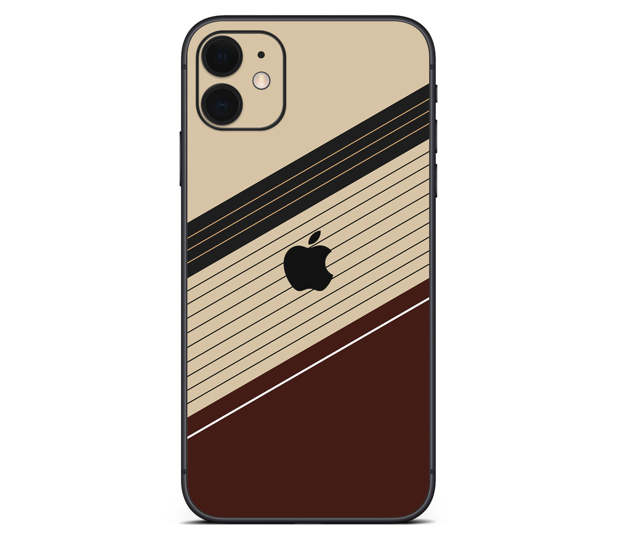 iPhone 11 skin, Edge, back skin with logo cutout