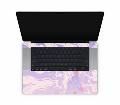 MacBook Pro 16" (2026, M5, M5 Pro, M5 Max) skin, Euphoria, inside skin
