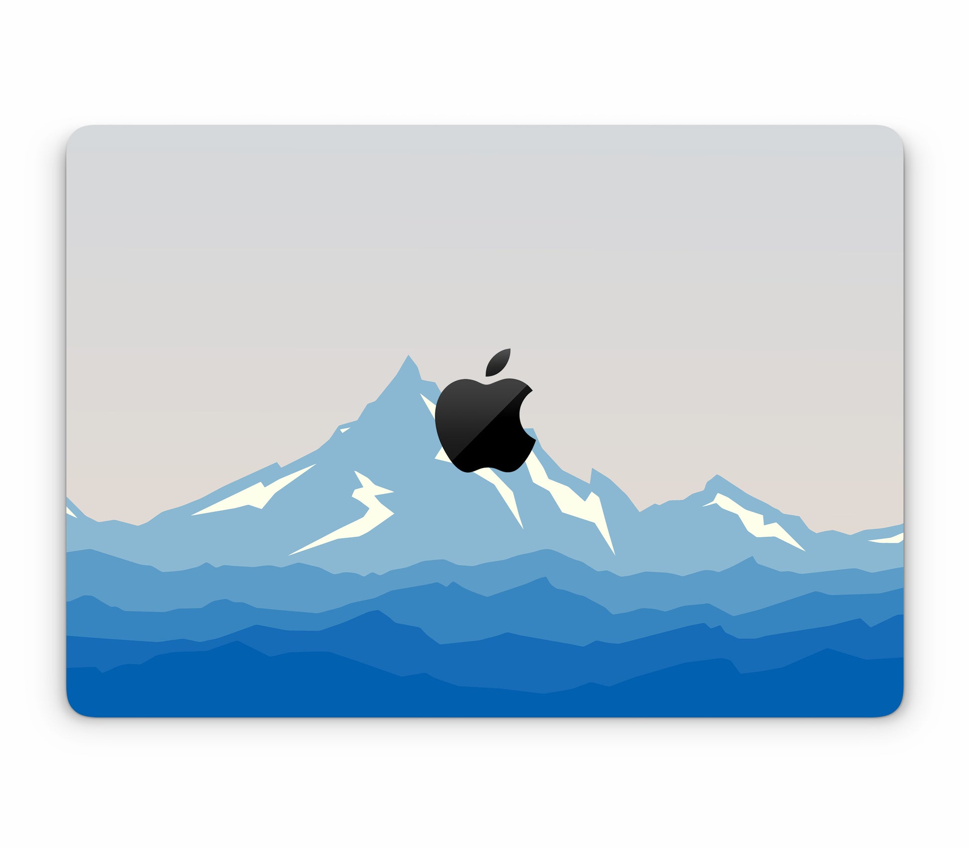MacBook Air 13" (2012 - 2017) skin, Everest, top skin with logo cutout
