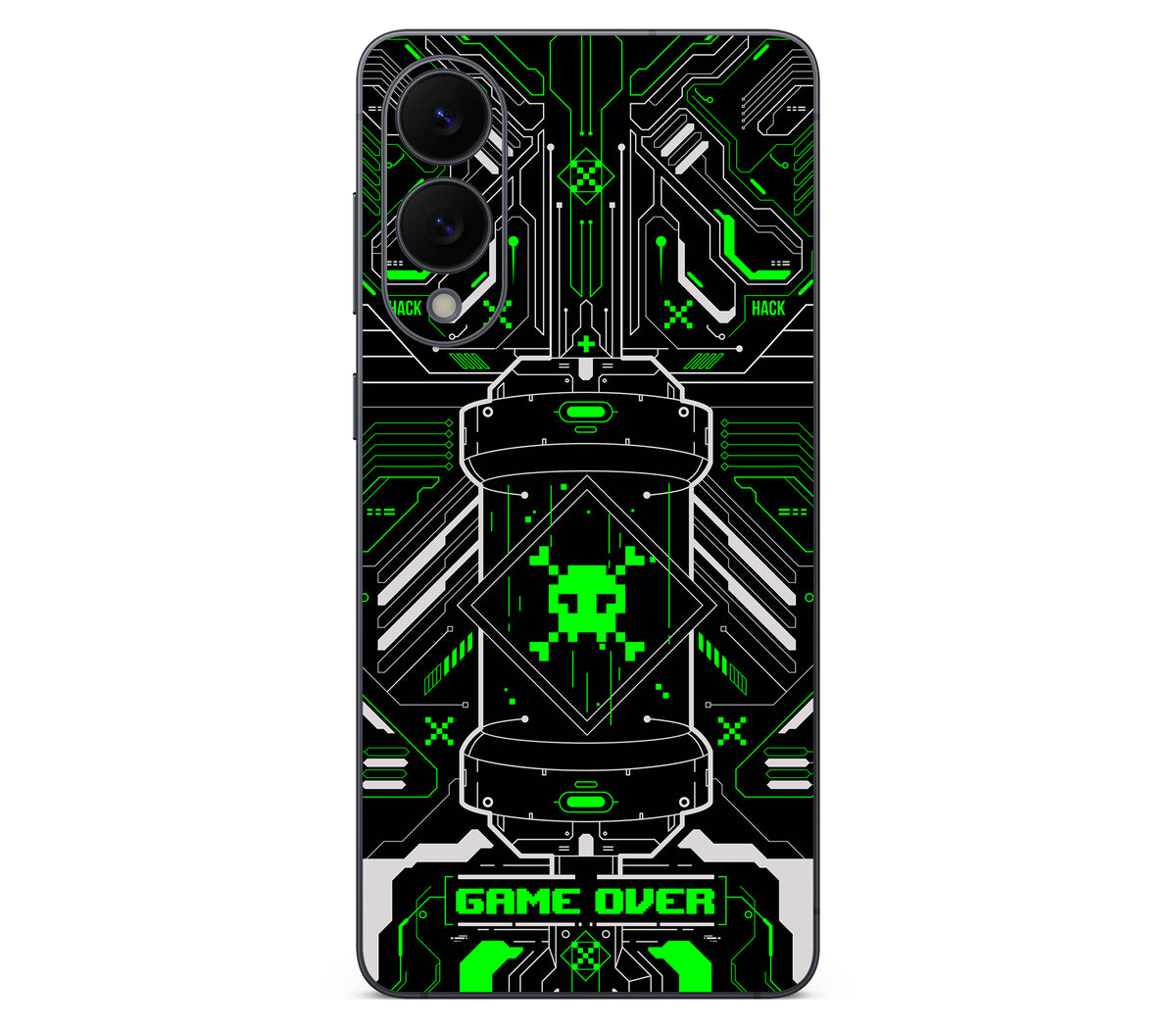 Galaxy S25 Edge skin, Fatal Error (Acid), back skin
