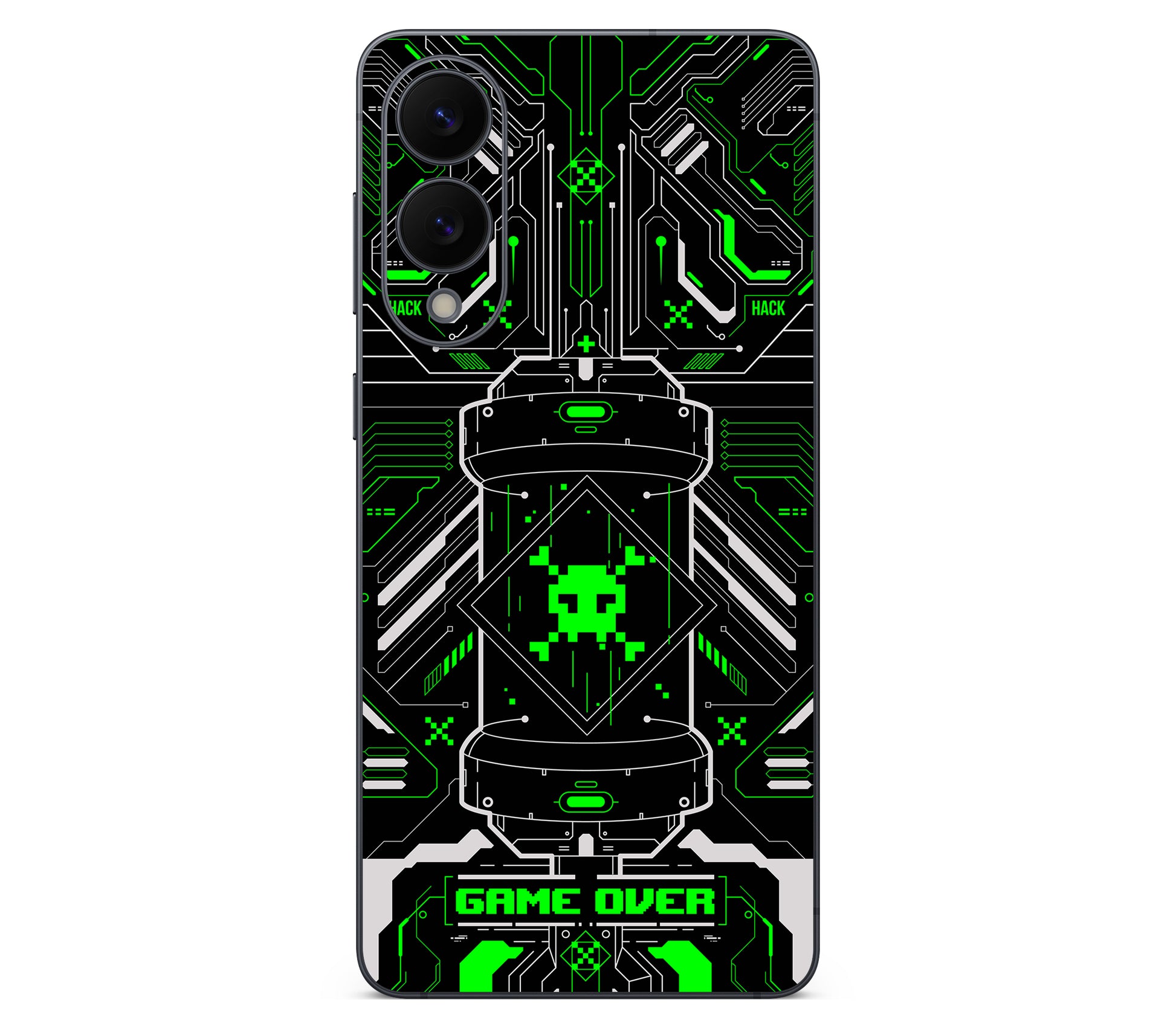 Galaxy S25 Edge skin, Fatal Error (Acid), back skin