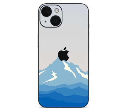iPhone 14 skin, Everest, back skin with logo cutout
