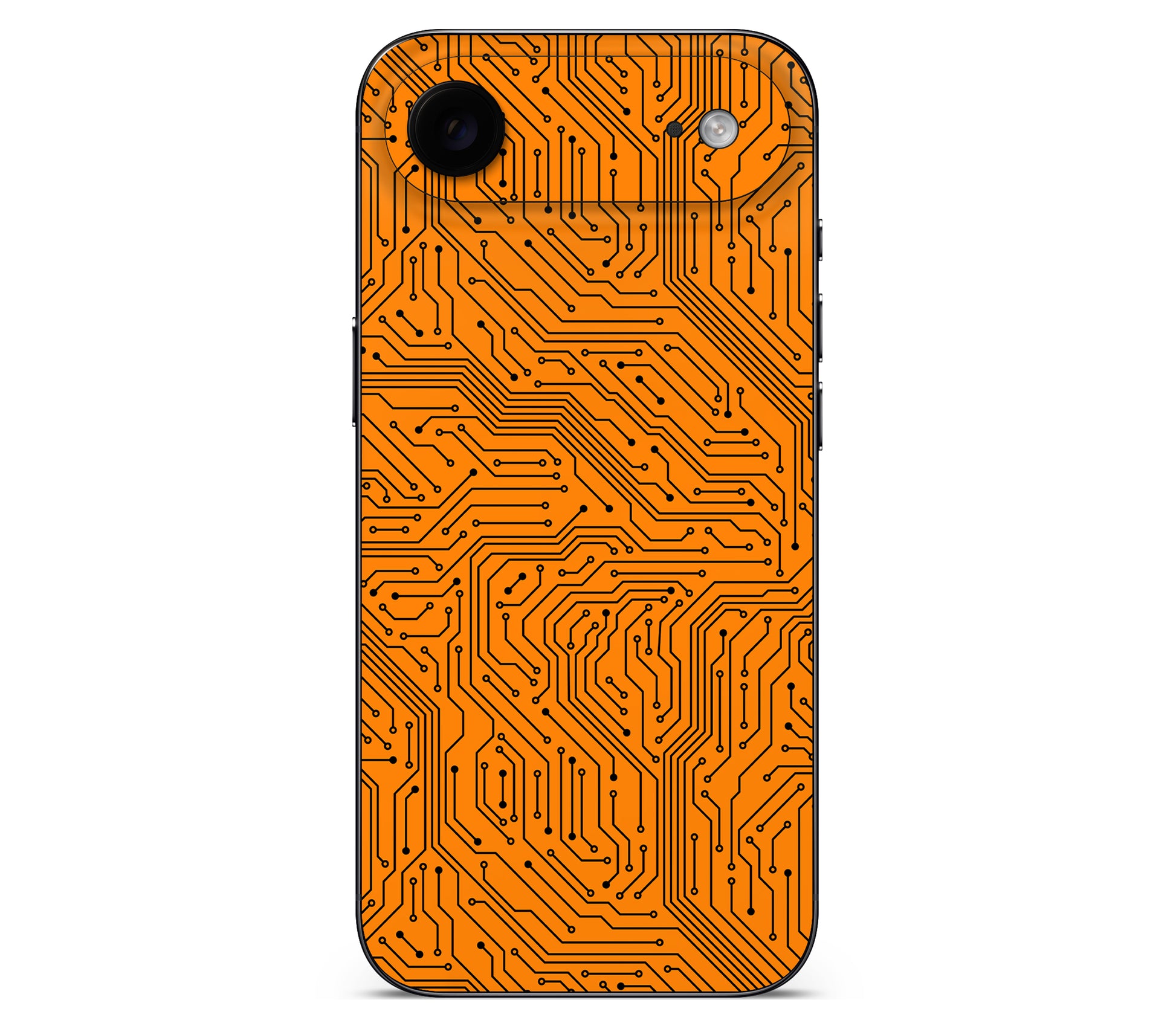 iPhone Air skin, Pulse Grid, back skin without logo cutout