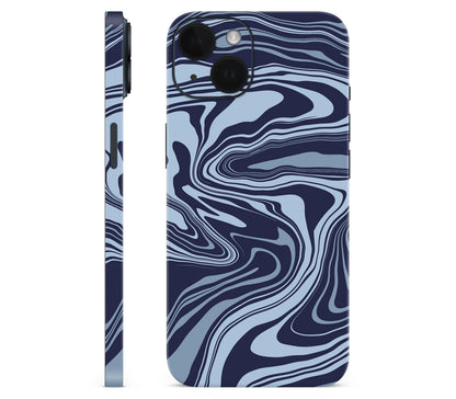 iPhone 14 Plus skin, Vertigo (Blur), full wrap without logo cutout