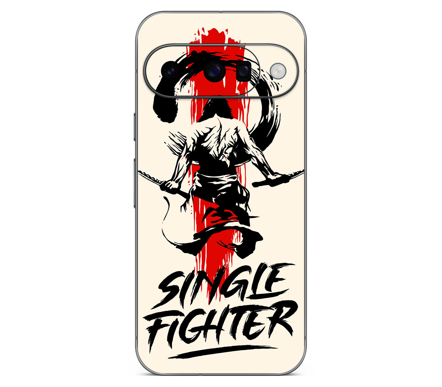 Google Pixel 11 skin, Samurai, back skin