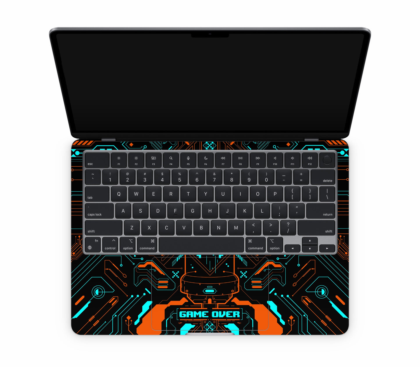 MacBook Air 13" (2025, M4) skin, Fatal Error, inside skin