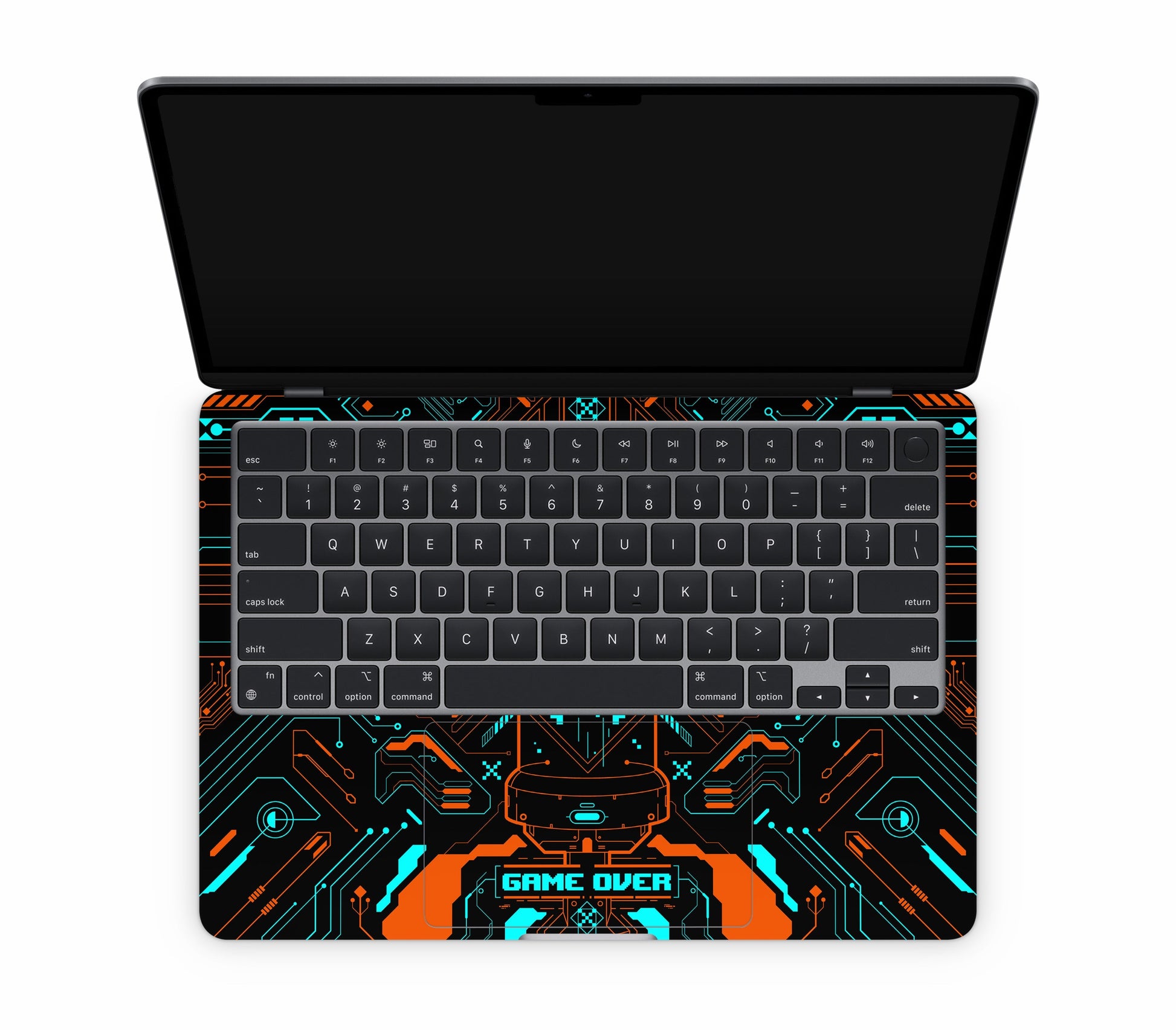 MacBook Air 13" (2025, M4) skin, Fatal Error, inside skin