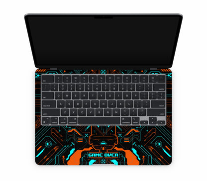 MacBook Air 13" (2025, M4) skin, Fatal Error, inside skin