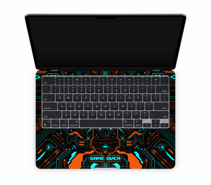MacBook Air 13" (2024, M3) skin, Fatal Error, inside skin