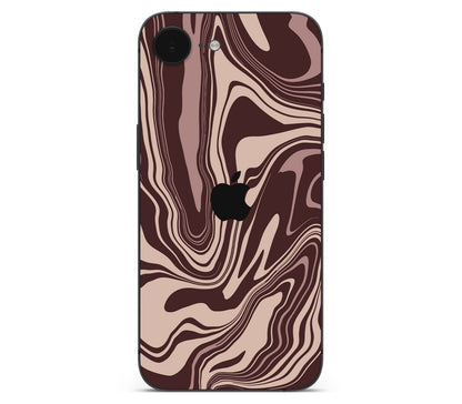 iPhone 16e skin, Vertigo (Fever), back skin with logo cutout