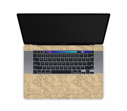 MacBook Pro 16" (2020, Touch Bar) skin, Lockdown (Sandline), inside skin