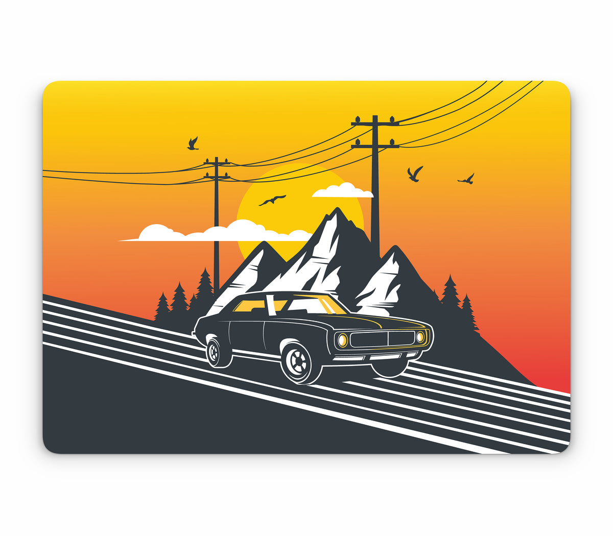 MacBook Pro 13" (2020, Intel) skin, Last Ride, top skin