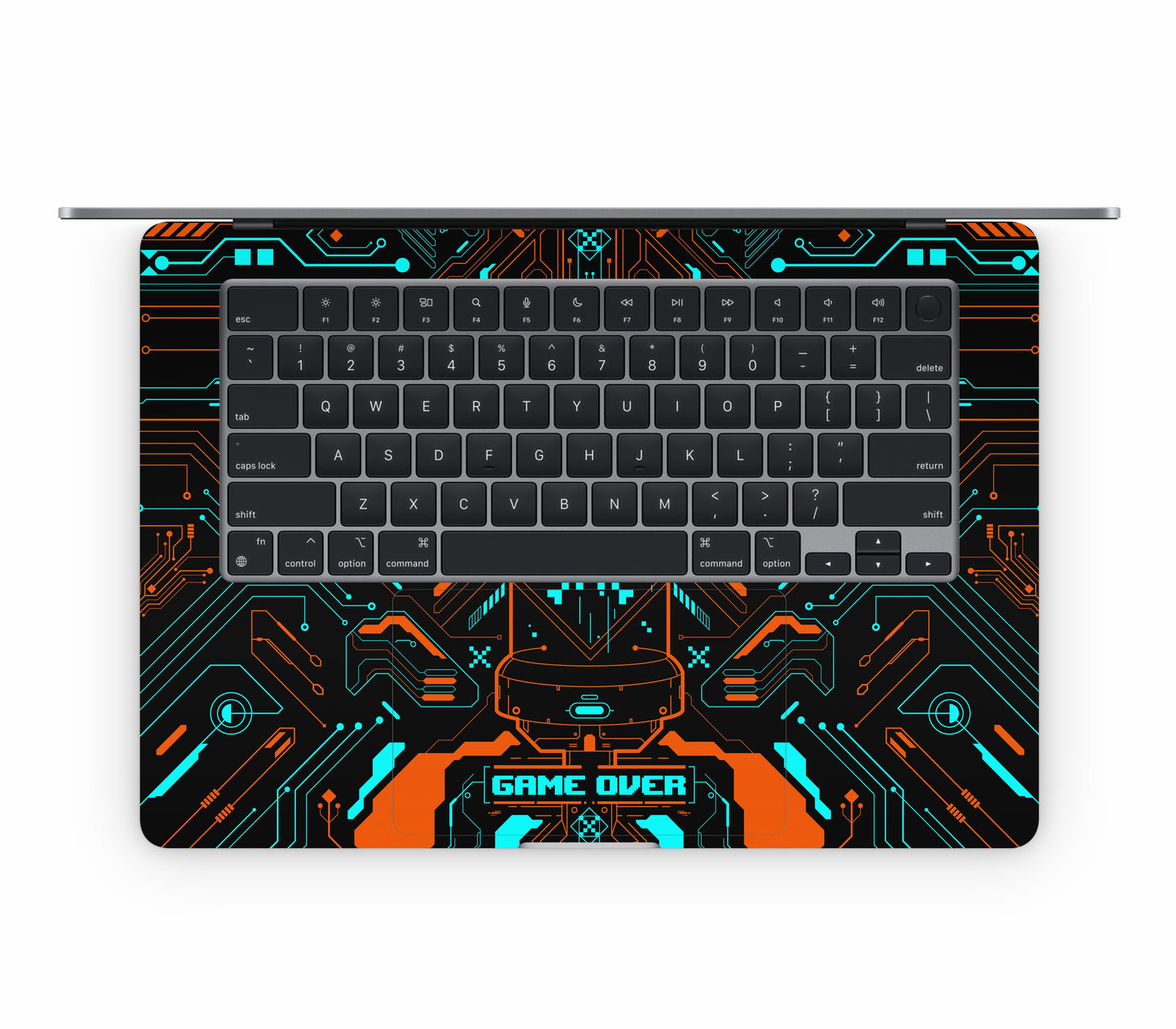 MacBook Air 15" (2024, M3) skin, Fatal Error, inside skin