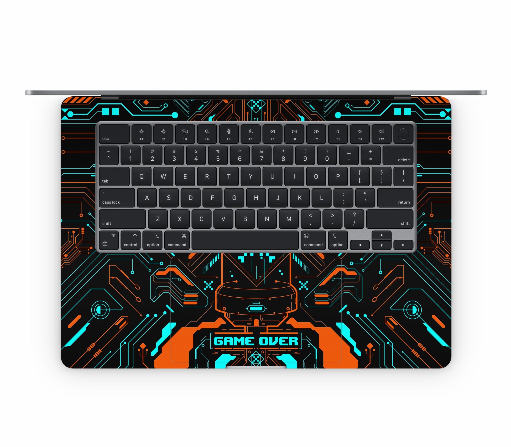 MacBook Air 15" (2025, M4) skin, Fatal Error, inside skin