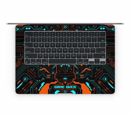 MacBook Air 15" (2025, M4) skin, Fatal Error, inside skin