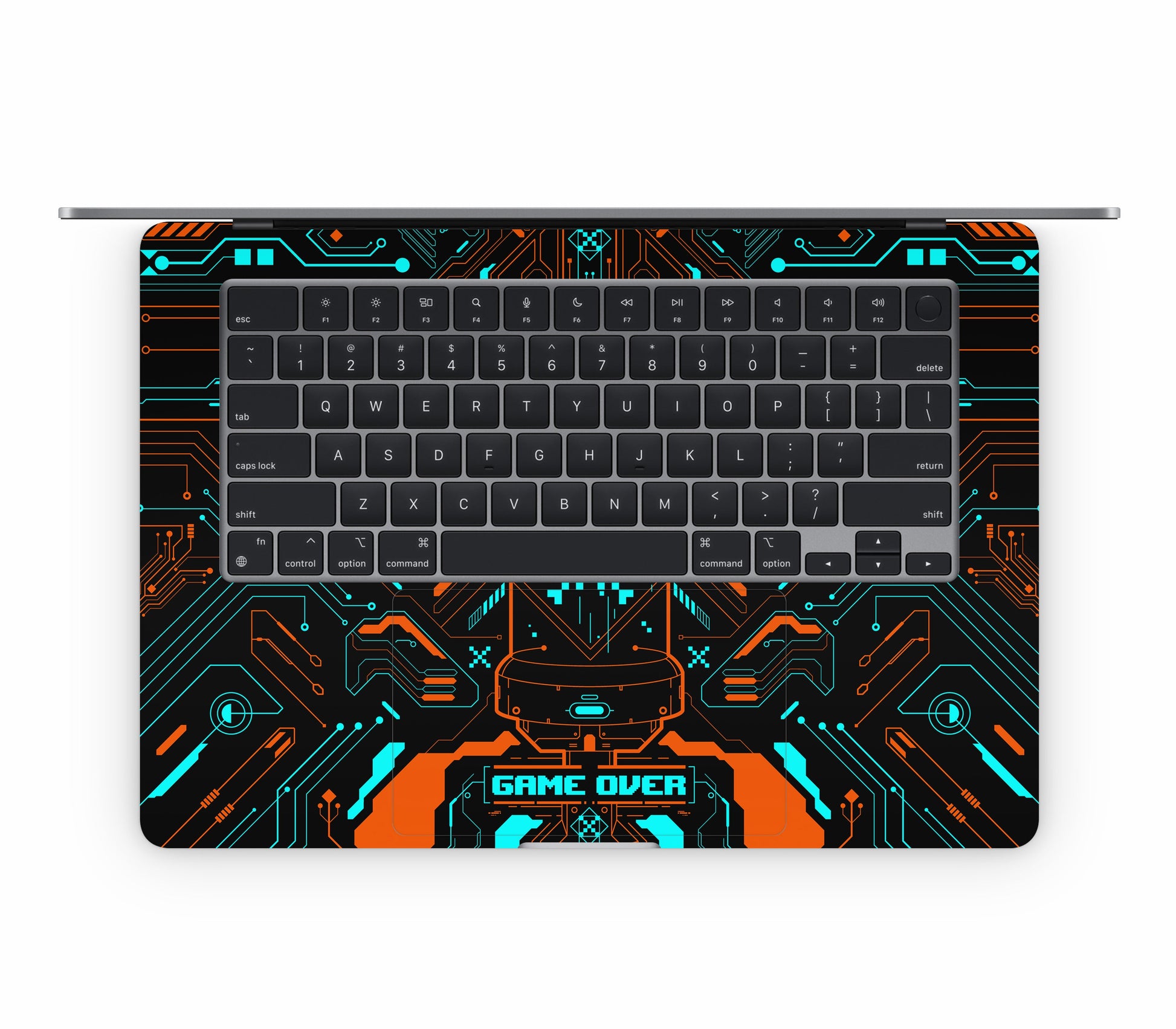 MacBook Air 15" (2025, M4) skin, Fatal Error, inside skin