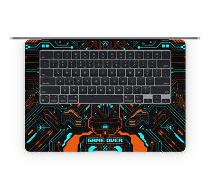 MacBook Air 15" (2025, M4) skin, Fatal Error, inside skin