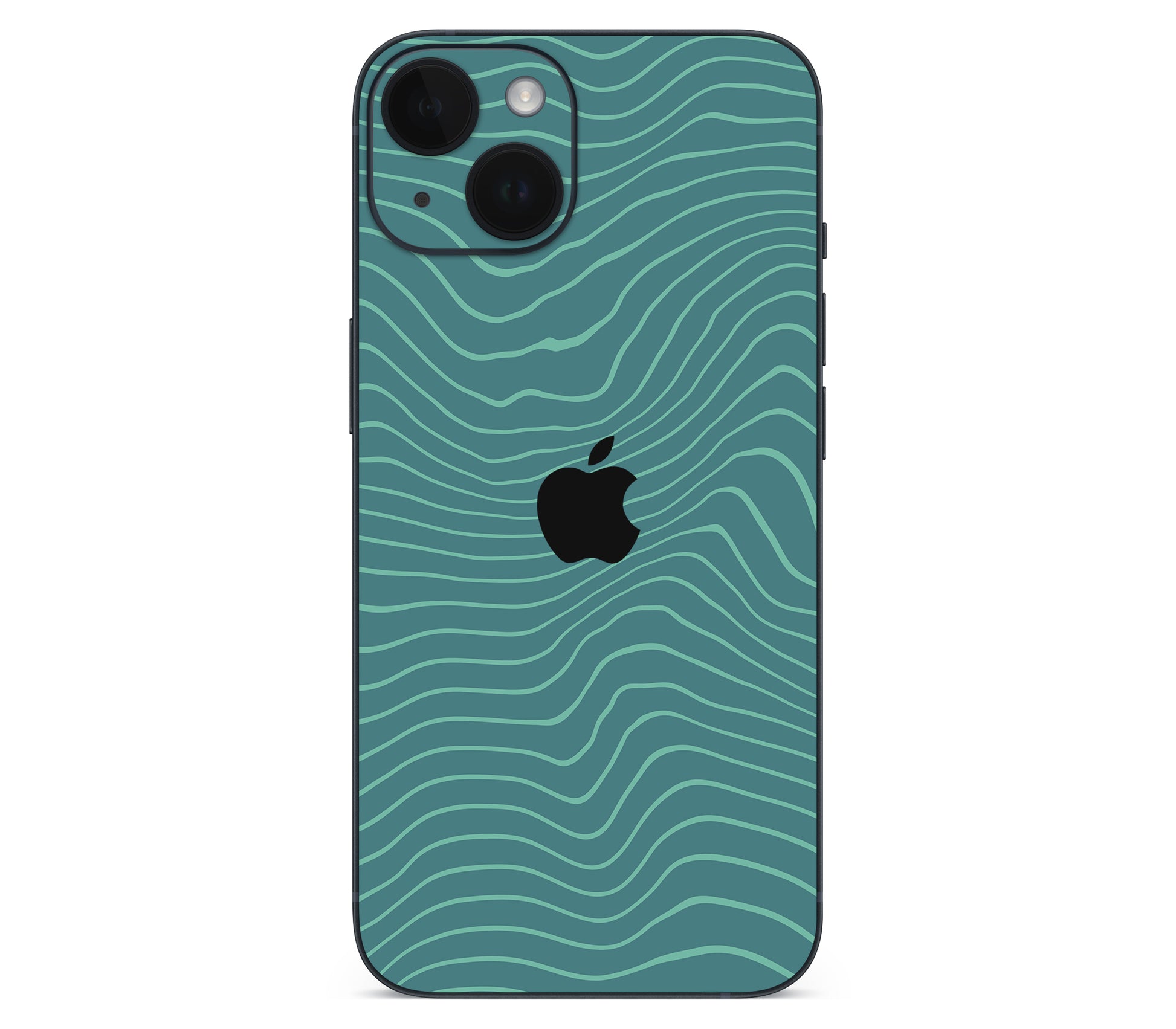 iPhone 14 Plus skin, Tide, back skin with logo cutout