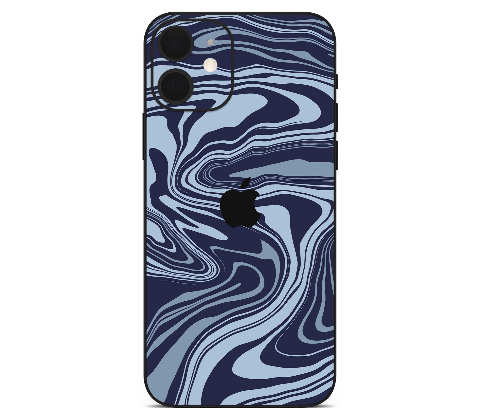 iPhone 12 Mini skin, Vertigo (Blur), back skin with logo cutout