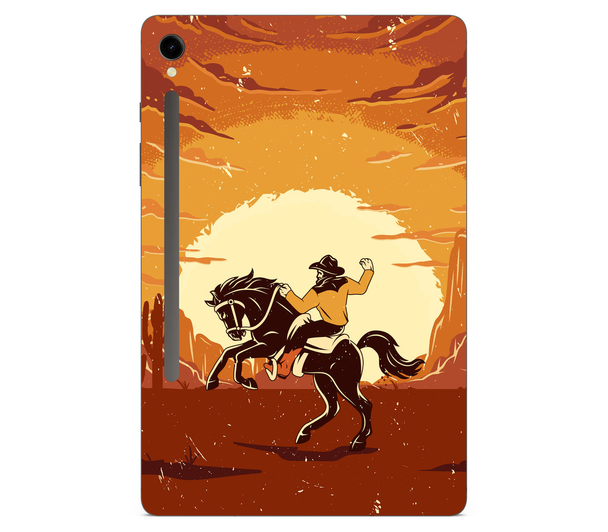 Galaxy Tab S9 skin, Cowboy, back skin