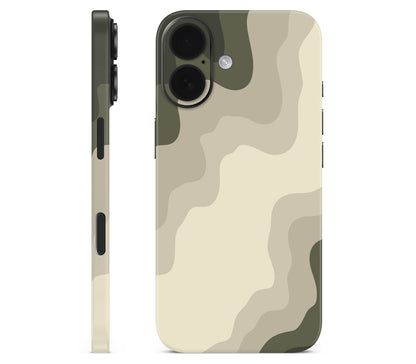 iPhone 16 skin, Drift (Mirage), full wrap without logo cutout