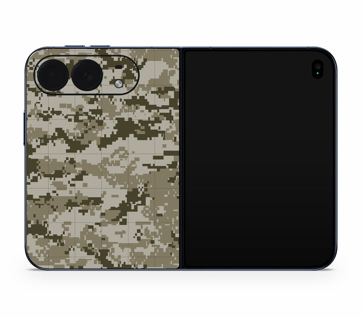 iPhone Duo skin, Stealth Mode, back skin without logo cutout