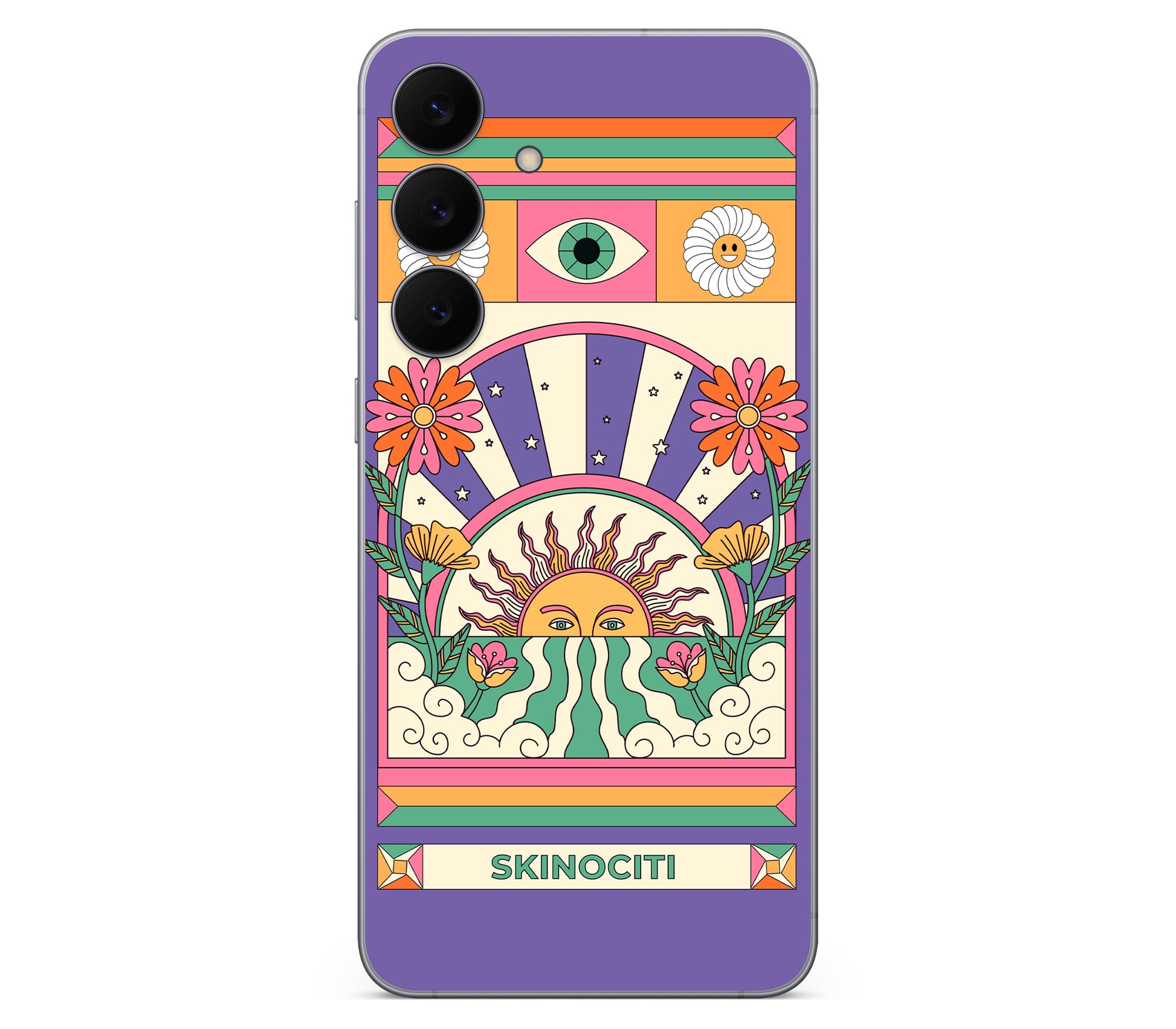 Galaxy S25 FE skin, Acidic Glare, back skin