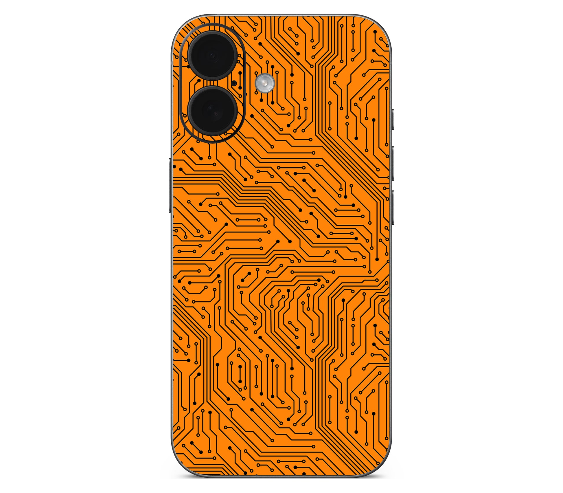 iPhone 17 skin, Pulse Grid, back skin without logo cutout