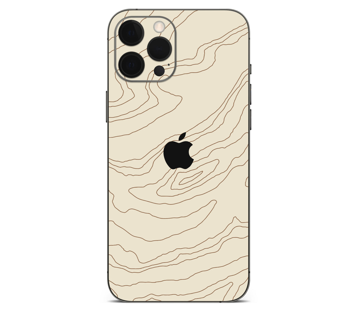 iPhone 12 Pro Max skin, Dune, back skin with logo cutout