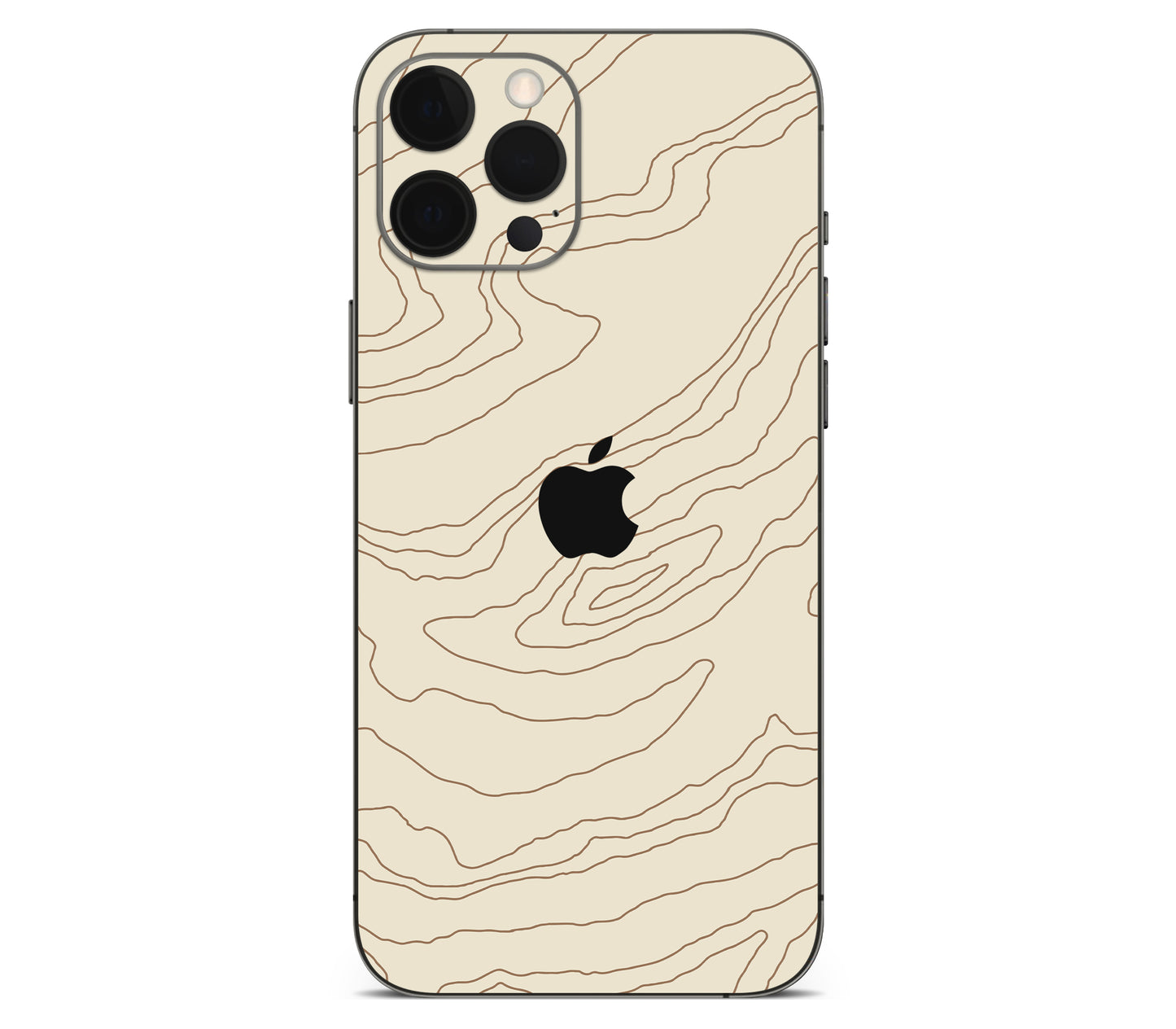 iPhone 12 Pro Max skin, Dune, back skin with logo cutout