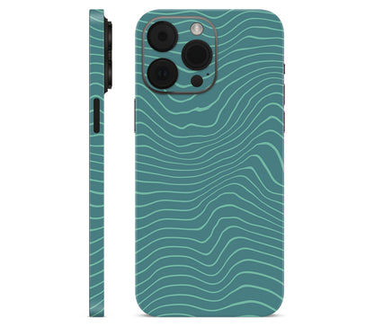 iPhone 14 Pro Max skin, Tide, full wrap without logo cutout