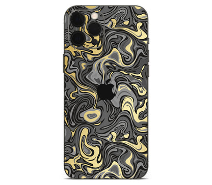 iPhone 12 Pro Max skin, Damnation, back skin with logo cutout