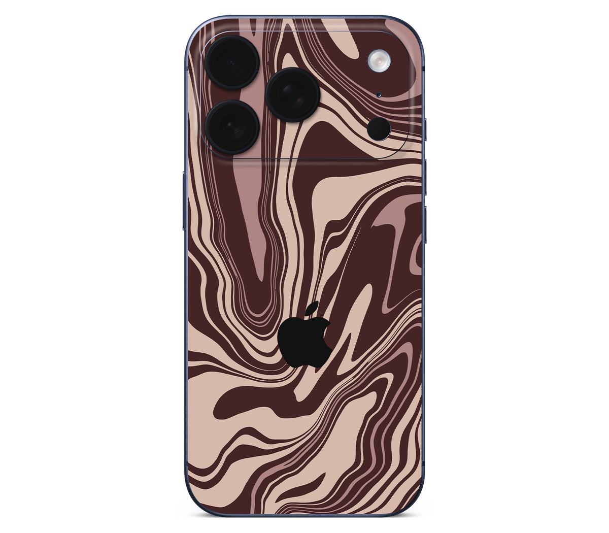 iPhone 18 Pro skin, Vertigo (Fever), back skin with logo cutout