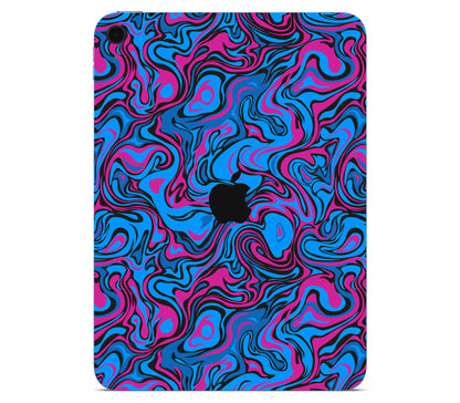 iPad 10.9" (2025, Gen 11) skin, Brain Drain, back skin with logo cutout