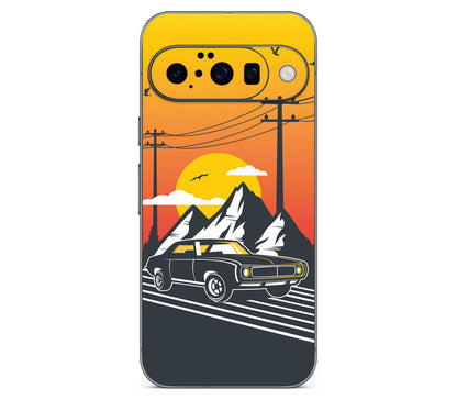 Google Pixel 11 skin, Last Ride, back skin