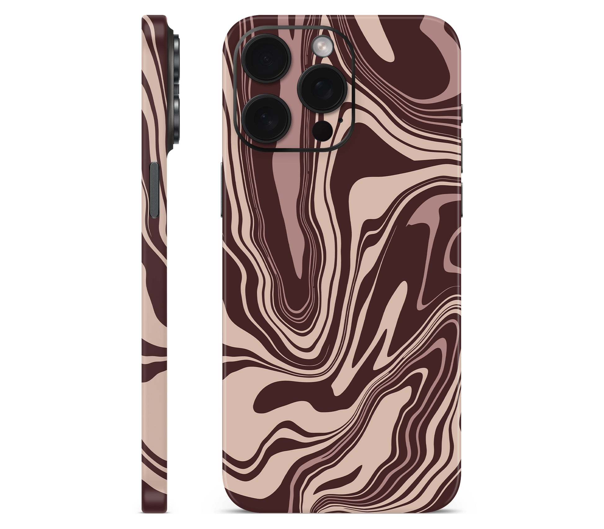 iPhone 15 Pro Max skin, Vertigo (Fever), full wrap without logo cutout