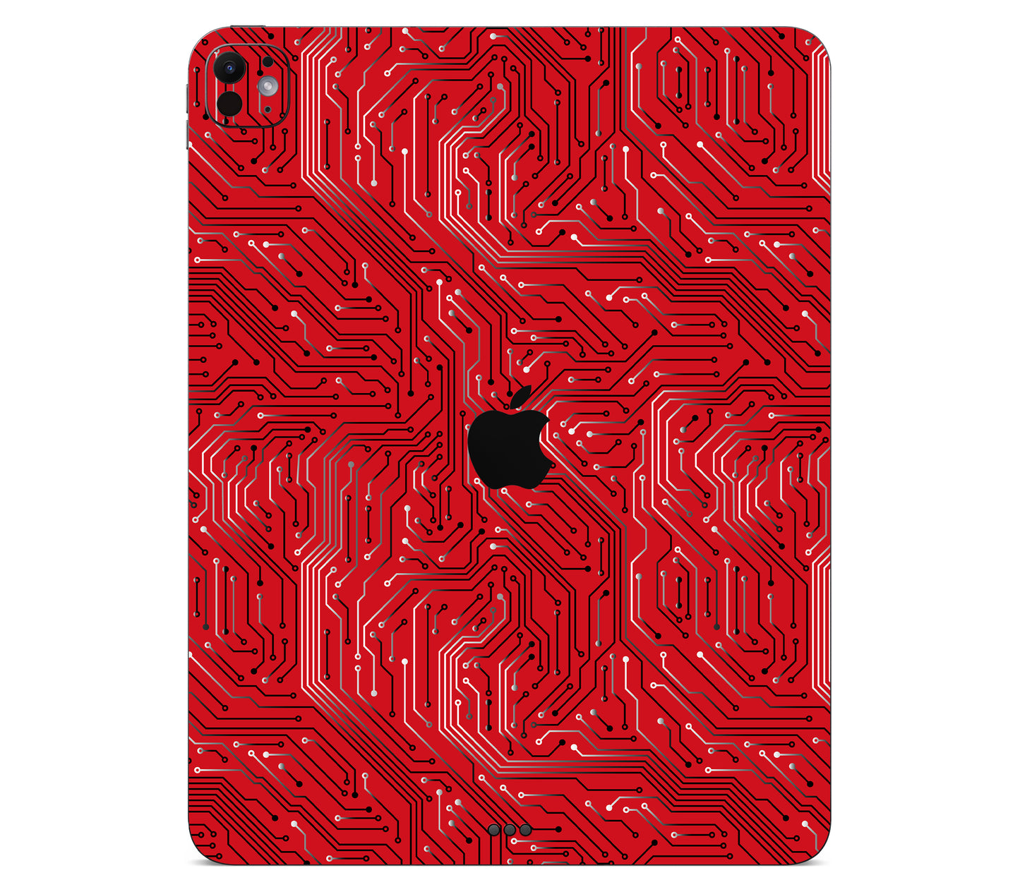 iPad Pro 13" (M4) skin, REDLINE, back skin with logo cutout