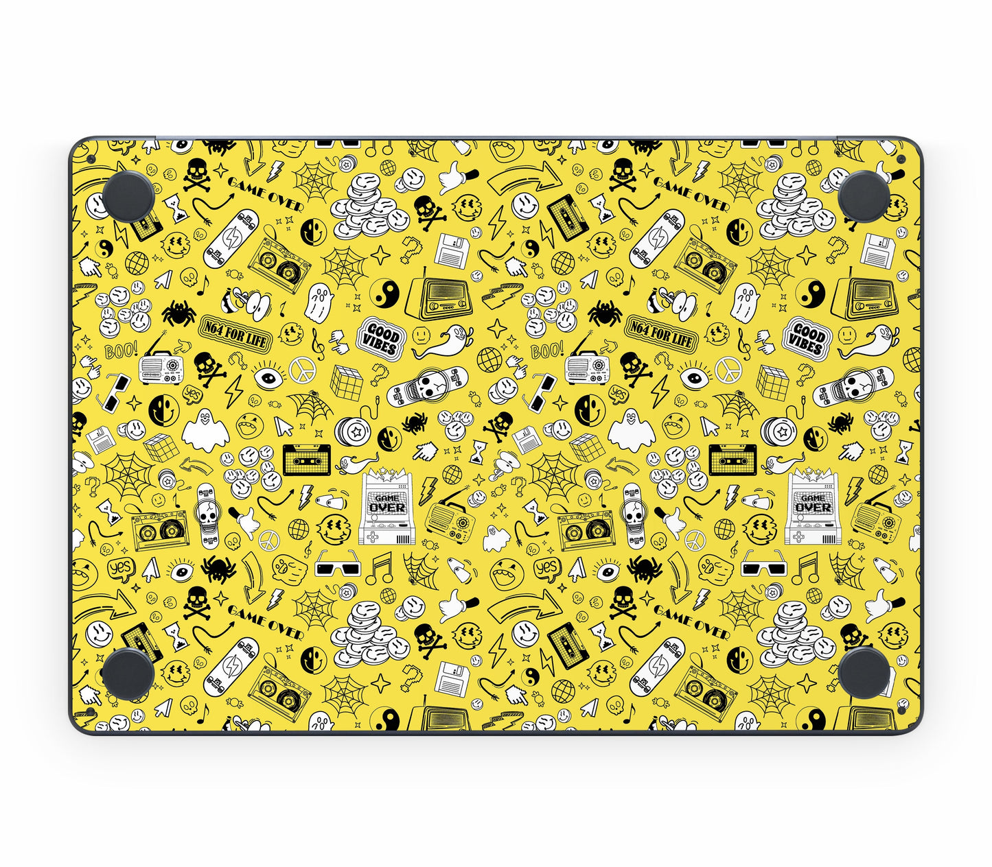 MacBook Air 15" (2025, M4) skin, 90’s Nostalgia, bottom skin