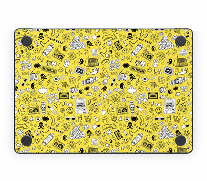 MacBook Air 15" (2025, M4) skin, 90’s Nostalgia, bottom skin