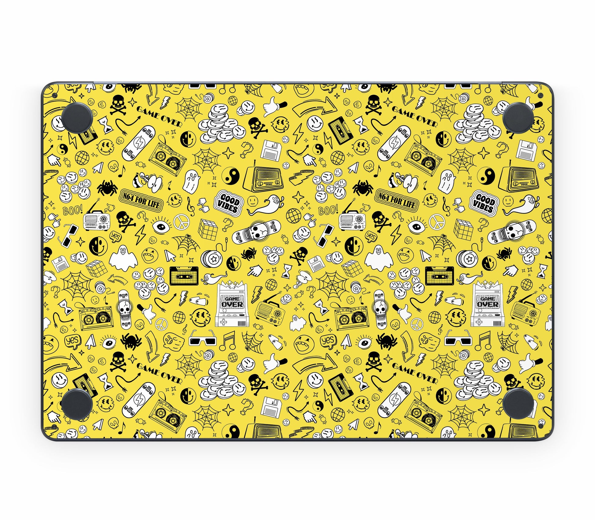 MacBook Air 13" (2025, M4) skin, 90’s Nostalgia, bottom skin