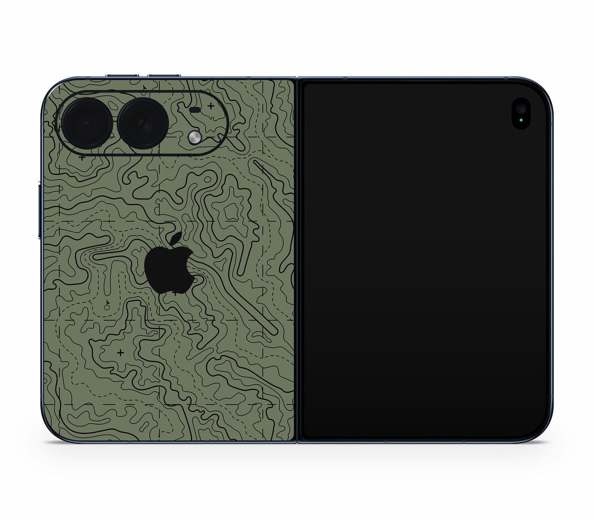 iPhone Duo skin, Lockdown (Deathline), back skin with logo cutout