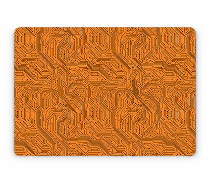 Macbook Pro 13" (2020, Intel) skin, Pulse Grid, top skin without logo cutout