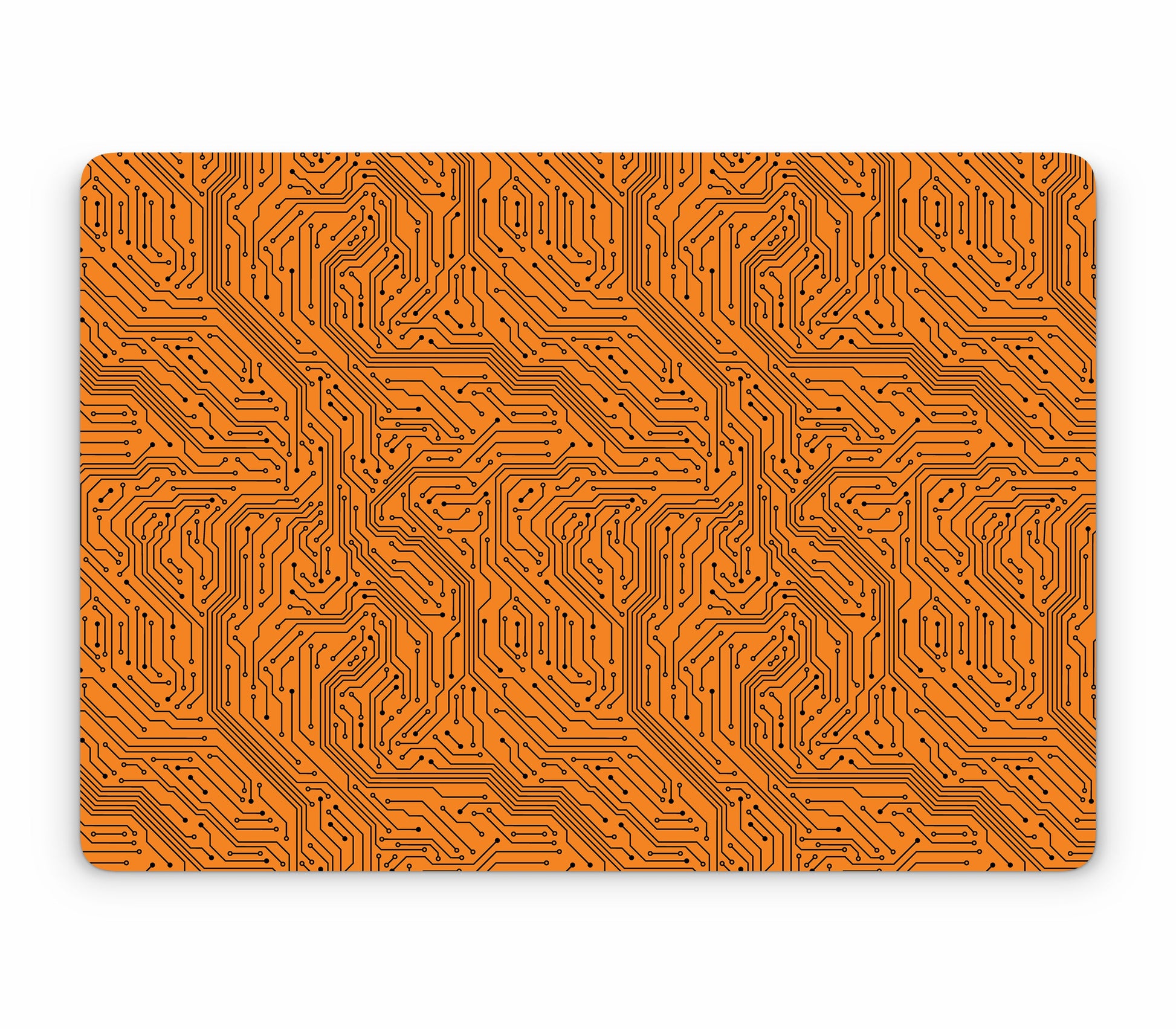 MacBook Air 13" (2025, M4) skin, Pulse Grid, top skin without logo cutout