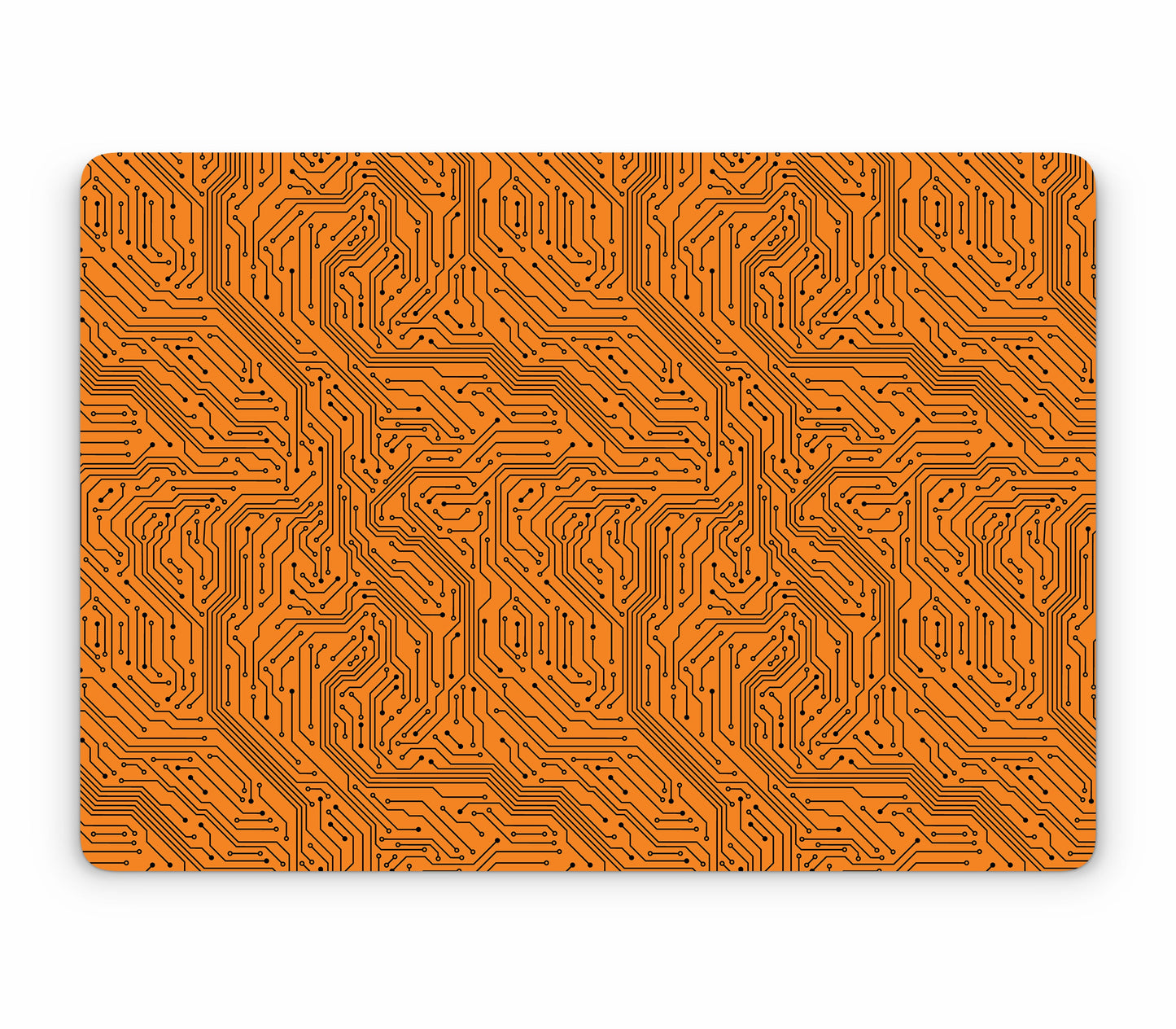 MacBook Pro 14" (2025, M5) skin, Pulse Grid, top skin without logo cutout