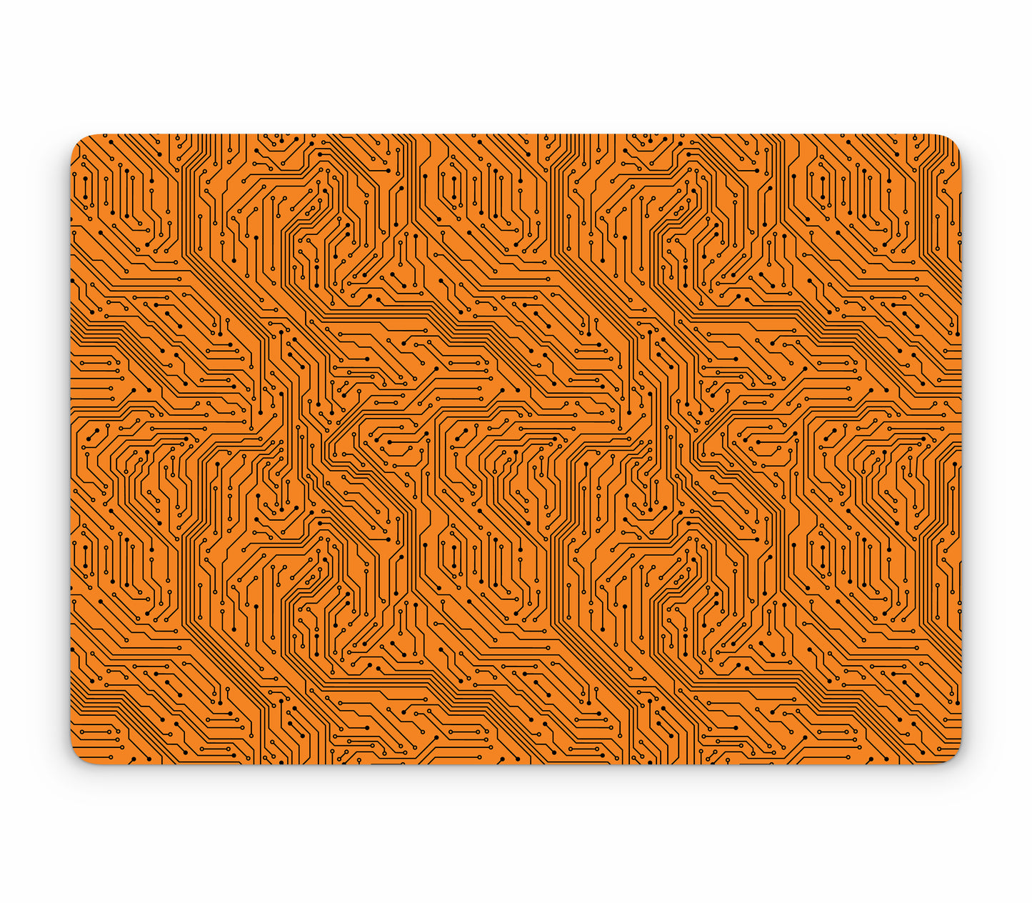 MacBook Pro 14" (2022, M2) skin, Pulse Grid, top skin without logo cutout