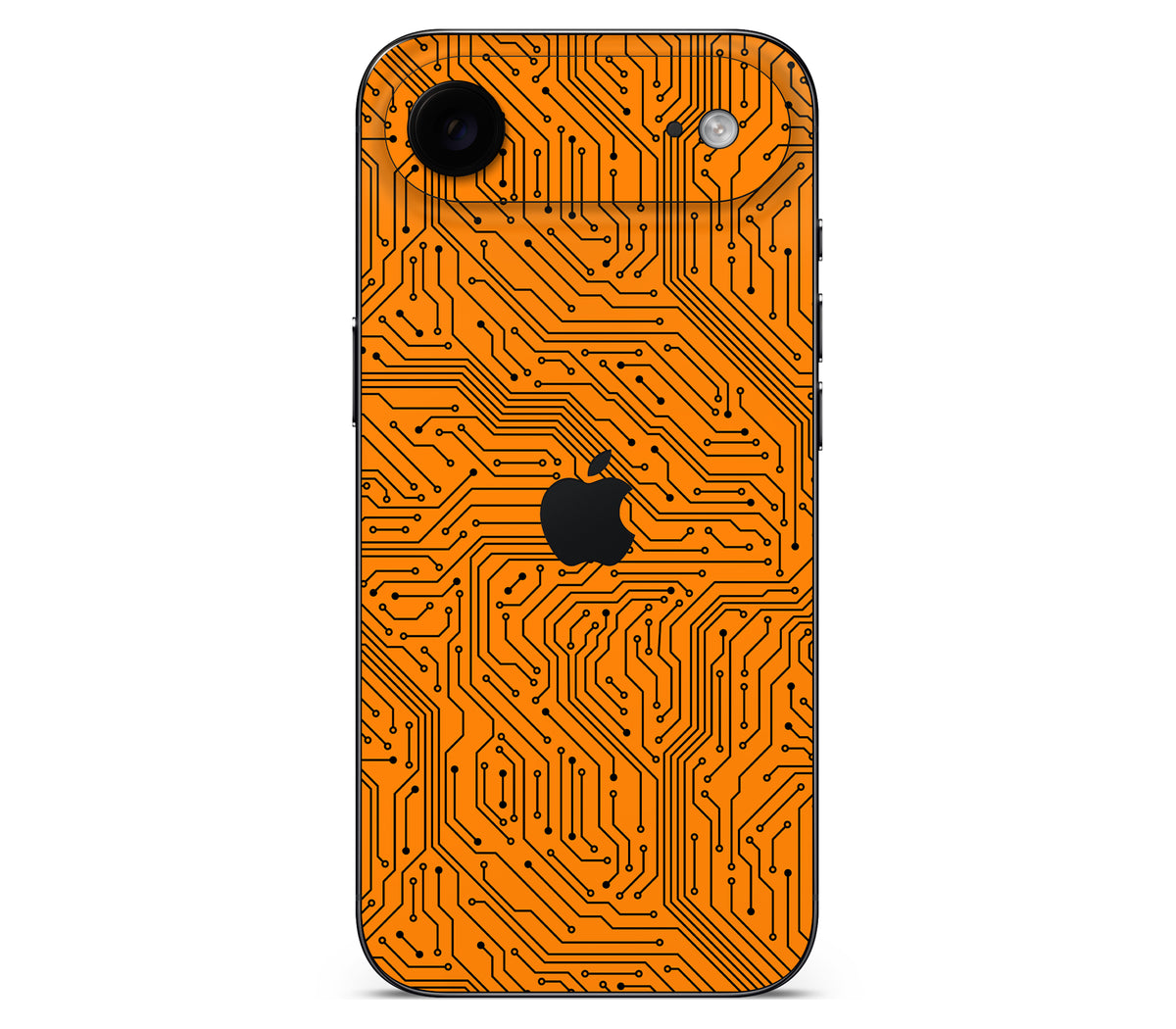 iPhone Air skin, Pulse Grid, back skin with logo cutout